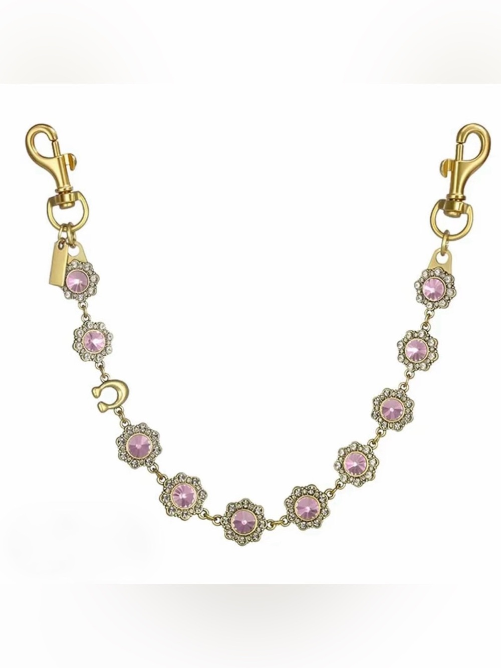 🎀Luxury Rhinestone Bag Chain Strap & Charm Purse Replacement Strap - Picture 3 of 8